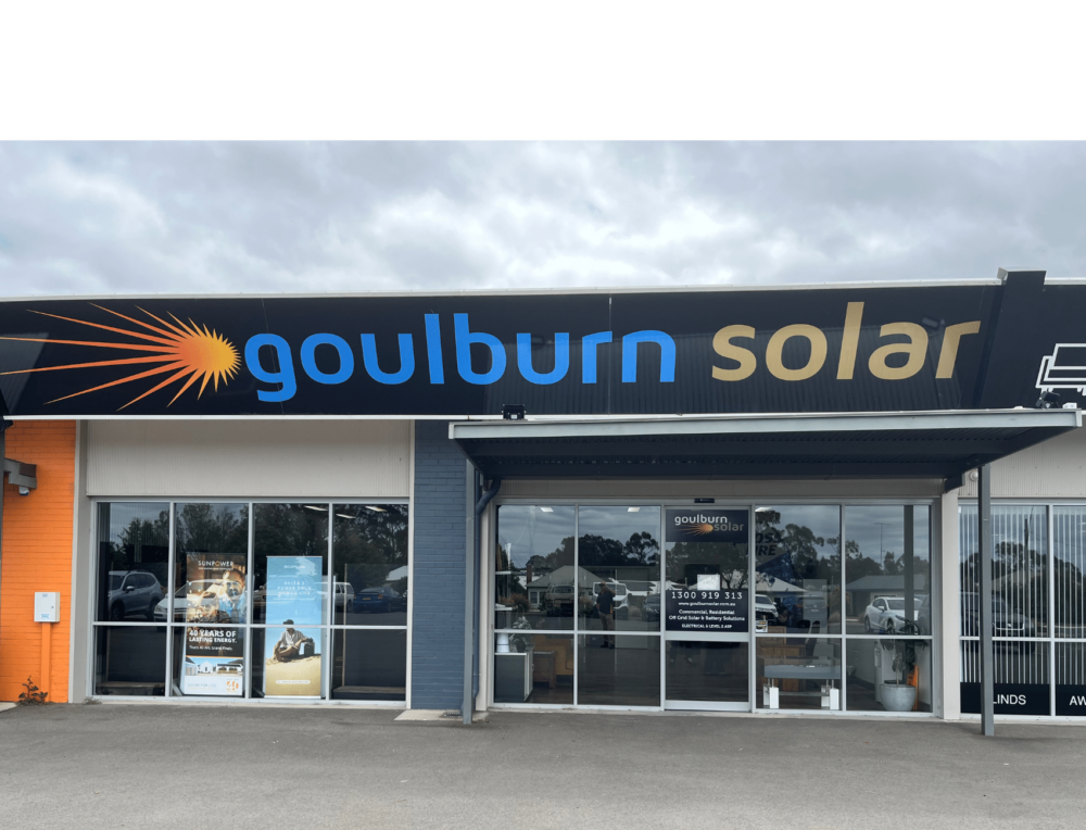 Goulburn Solar Shop Front