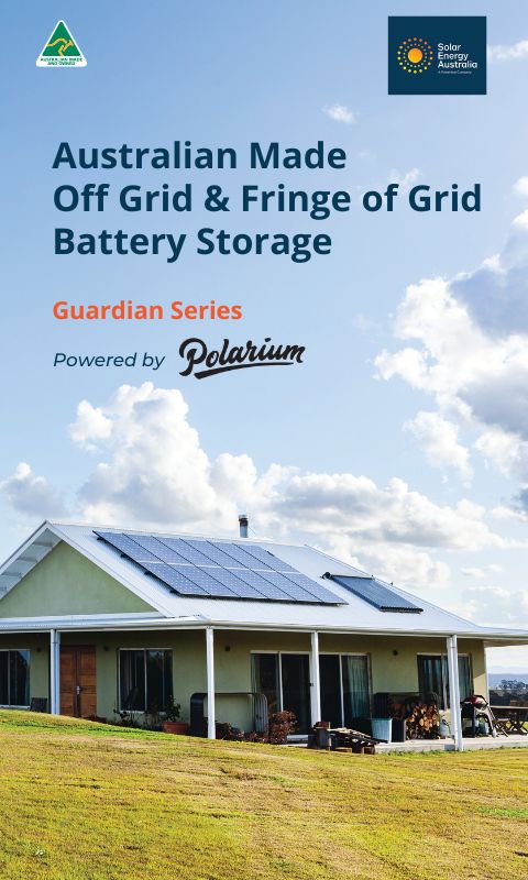 Solar Energy Australia Guardian Series Battery System Brochure